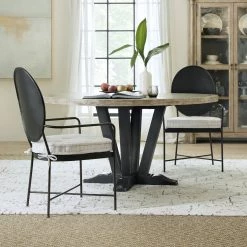 HOOKER Furniture CIAO BELLA METAL ARM CHAIR | SET OF 2