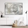 L ART "CIRCULAR PATH I" CANVAS ART