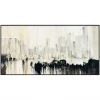 L ART "CITY SHADOWS" CANVAS ART