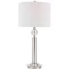 SALT CLARA BRUSHED NICKEL PILLAR LAMP