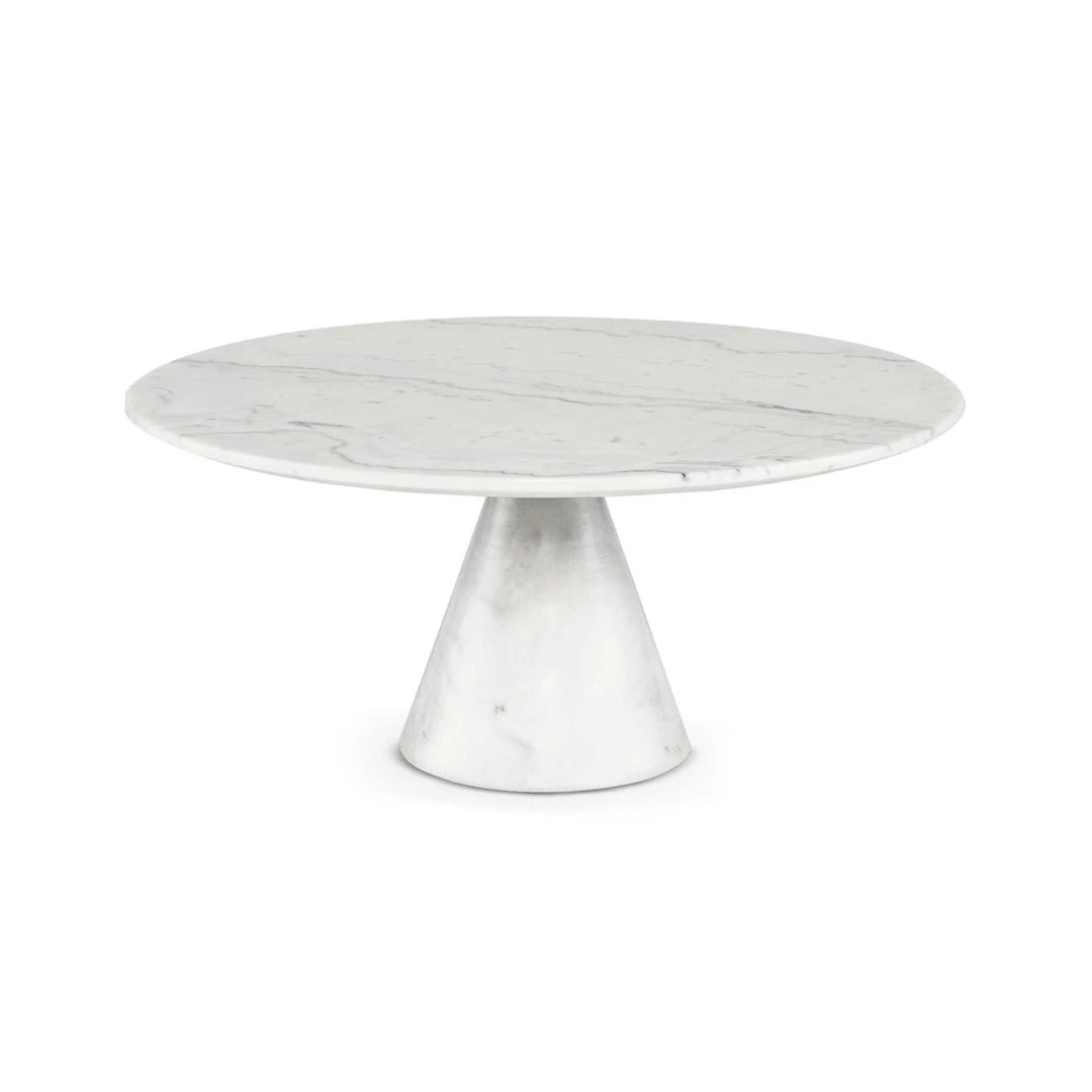 NUEVO CLAUDIO WHITE MARBLE COFFEE TABLE 1 NUEVO CLAUDIO WHITE MARBLE COFFEE TABLE