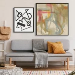 L ART "CLEAN SWEEP" CANVAS ART Wall Art