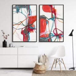 L ART "CLEARER I" CANVAS ART Wall Art