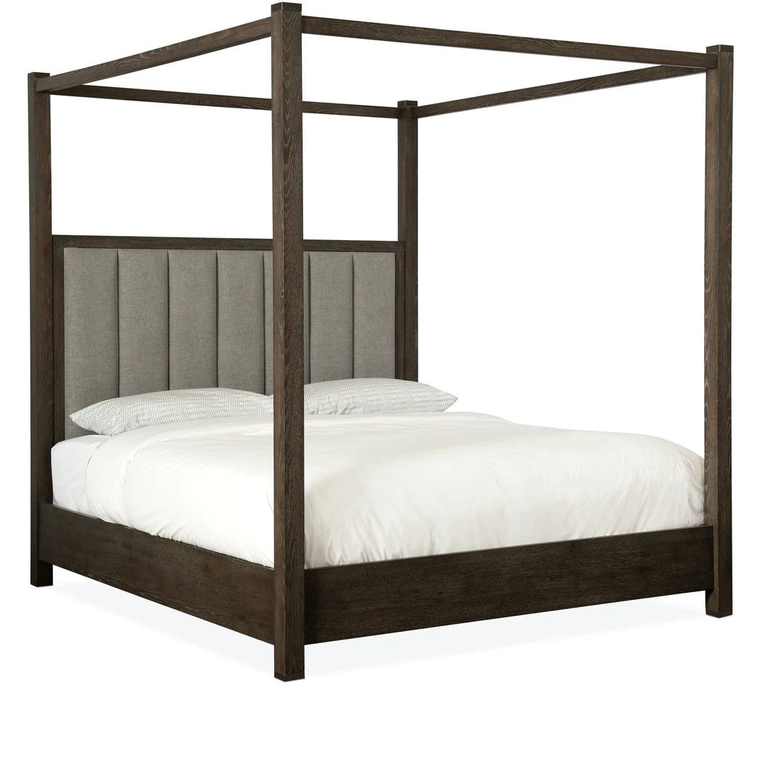 HOOKER Bedroom CLEARY CEMENT CANOPY KING BED 3 HOOKER Bedroom CLEARY CEMENT CANOPY KING BED