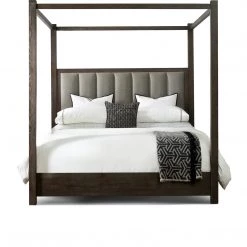 The Design-Tap Sales 18 HOOKER Bedroom CLEARY CEMENT CANOPY KING BED