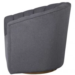 UTTERMOST CLEO CHANNEL TUFTED SWIVEL CHAIR