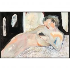 L ART "CLOTH PHONE" CANVAS ART