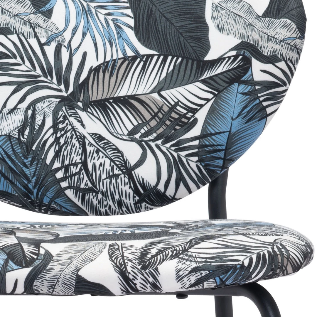 ZUO CLYDE PALM PRINT DINING CHAIR | SET OF 2 Furniture 8 ZUO CLYDE PALM PRINT DINING CHAIR | SET OF 2 Furniture
