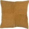 SURYA PLEATED COTTON VELVET PILLOW