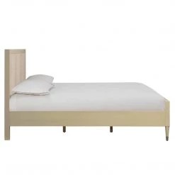 TOV Furniture COCO ALMOND CANE PANEL BED