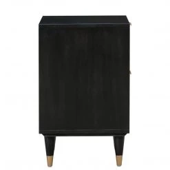 TOV Furniture COCO NIGHTSTAND: BLACK