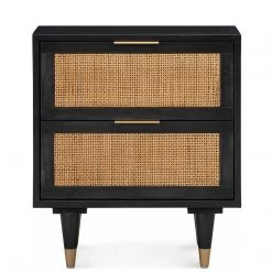 TOV Furniture COCO NIGHTSTAND: BLACK