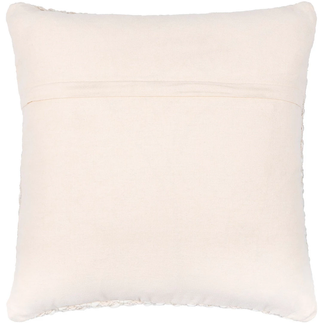 SURYA Pillows + Decor COCONUT CREAM ACCENT PILLOW 2 SURYA Pillows + Decor COCONUT CREAM ACCENT PILLOW