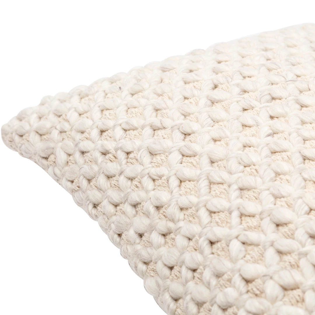 SURYA Pillows + Decor COCONUT CREAM ACCENT PILLOW 6 SURYA Pillows + Decor COCONUT CREAM ACCENT PILLOW