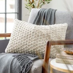 SURYA Pillows + Decor COCONUT CREAM ACCENT PILLOW 11 SURYA Pillows + Decor COCONUT CREAM ACCENT PILLOW