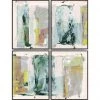 L ART Wall Art "COLOR MY LIFE" CANVAS ART | SET OF 4