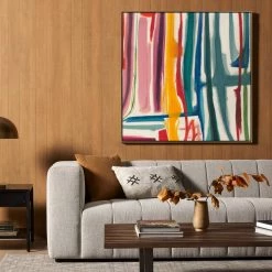 L ART "COLORING BOOK" CANVAS ART