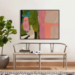 L ART Wall Art COLORS OF LOVE CANVAS ART