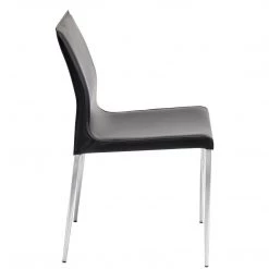 NUEVO Kitchen + Dining COLTER LEATHER DINING SIDE CHAIR