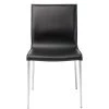 NUEVO Kitchen + Dining COLTER LEATHER DINING SIDE CHAIR