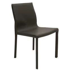 NUEVO COLTER LEATHER WRAPPED DINING CHAIR