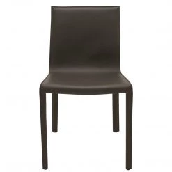 NUEVO COLTER LEATHER WRAPPED DINING CHAIR