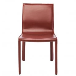 NUEVO COLTER LEATHER WRAPPED DINING CHAIR