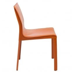 NUEVO COLTER LEATHER WRAPPED DINING CHAIR