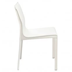 NUEVO COLTER LEATHER WRAPPED DINING CHAIR