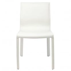 NUEVO COLTER LEATHER WRAPPED DINING CHAIR