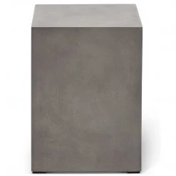 URBIA Living Room CONCRETE SQUARE STOOL 12 URBIA Living Room CONCRETE SQUARE STOOL