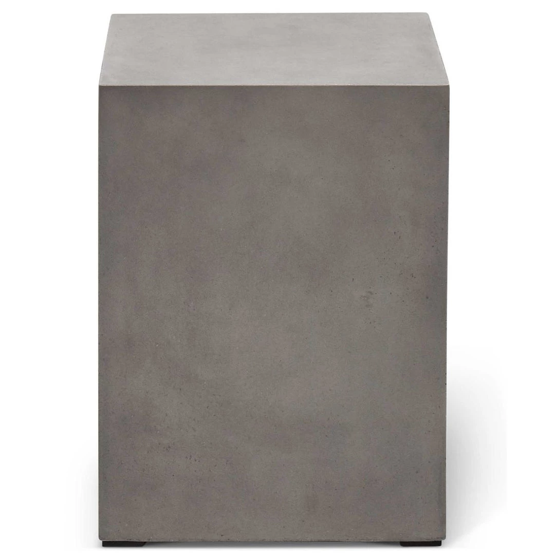 URBIA Living Room CONCRETE SQUARE STOOL 5 URBIA Living Room CONCRETE SQUARE STOOL