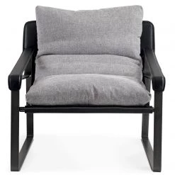 MOES CONNOR SNOWFOLDS GREY SLING CHAIR