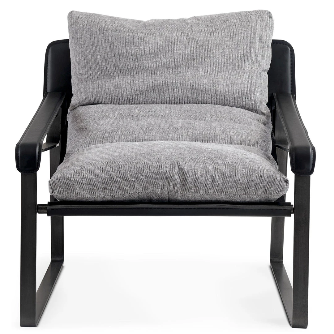 MOES CONNOR SNOWFOLDS GREY SLING CHAIR 1 MOES CONNOR SNOWFOLDS GREY SLING CHAIR
