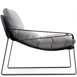 MOES CONNOR SNOWFOLDS GREY SLING CHAIR