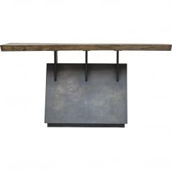 UTTERMOST CONSTRUCT INDUSTRIAL LIVE EDGE CONSOLE TABLE Living Room