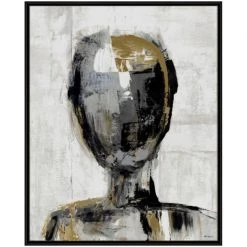 L ART "CONTEMPLATE" CANVAS ART