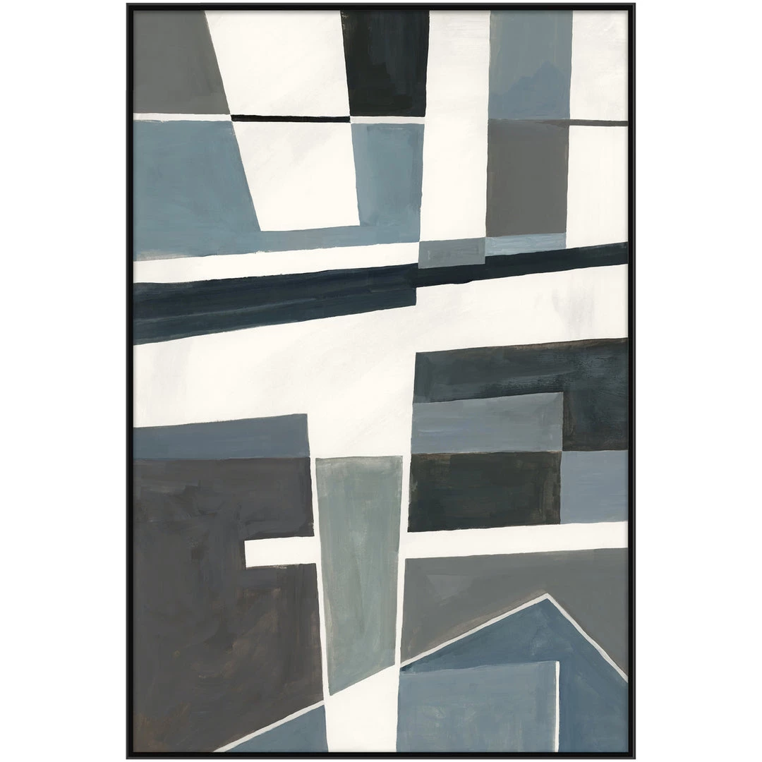 L ART "COOL HUES II" CANVAS ART 1 L ART "COOL HUES II" CANVAS ART