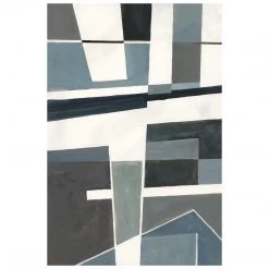 L ART "COOL HUES II" CANVAS ART 7 L ART