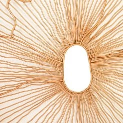 PHILLIPS COLLECTION COPPER POPPY FLOWER WALL DECOR Wall Sculptures + Decor