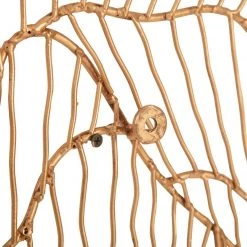 PHILLIPS COLLECTION COPPER POPPY FLOWER WALL DECOR Wall Sculptures + Decor