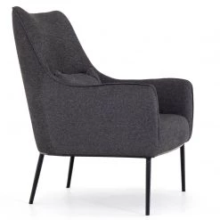 FOUR HANDS Furniture CORTEZ CHAIR: THEO ONYX