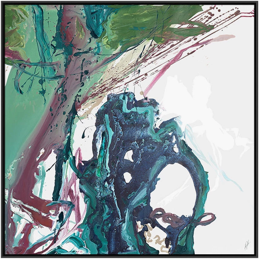 L ART Wall Art "COSTA VERDE II" CANVAS ART 1 L ART Wall Art "COSTA VERDE II" CANVAS ART