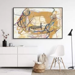 L ART Wall Art "CRAY-CRAY" CANVAS ART