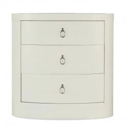 HOOKER CREST OVAL MARBLE TOP NIGHTSTAND Furniture