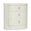 HOOKER CREST OVAL MARBLE TOP NIGHTSTAND Furniture