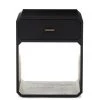 FOUR HANDS CREW NIGHTSTAND: BLACK ASH Furniture