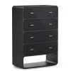 FOUR HANDS CREW TALL CHEST: BLACK ASH Furniture