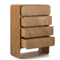 FOUR HANDS CREW TALL CHEST: NATURAL ASH