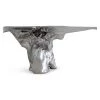 PHILLIPS COLLECTION Furniture CROWN SILVER LEAF ROOT CONSOLE